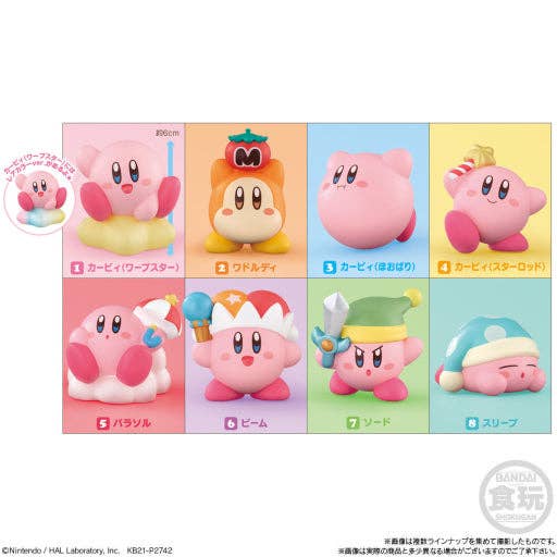 K-Wonderland Bandai Kirby  3D Figure Random Box Collectable Toy Ver.1