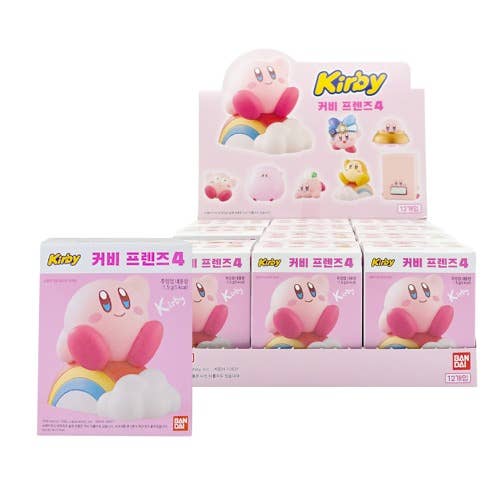 K_Wonderland Blind Box Bandai Kirby 3D Figure Random Box Collectible Toy Ver.4
