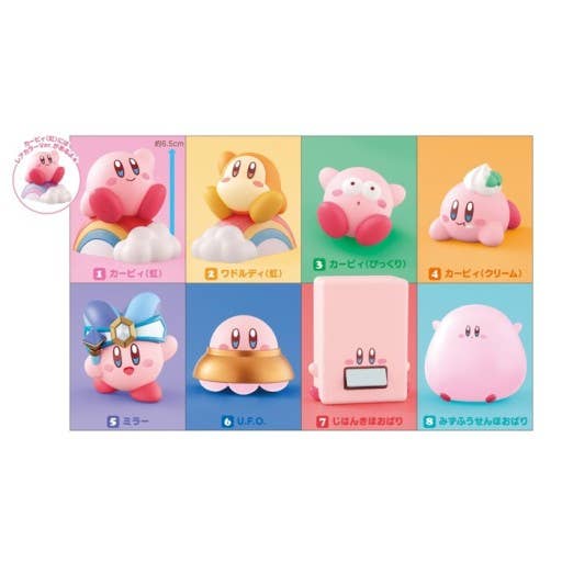 K_Wonderland Blind Box Bandai Kirby 3D Figure Random Box Collectible Toy Ver.4