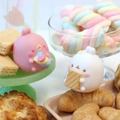 K-Wonderland Blind Box Molang Snack Time Theme Random Figure Box