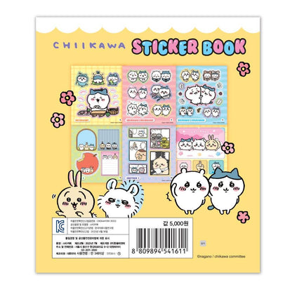 K-Wonderland Chiikawa Sticker Mini Book – Official Sticker Collection