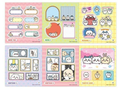 K-Wonderland Chiikawa Sticker Mini Book – Official Sticker Collection