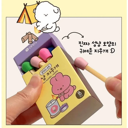K_Wonderland Erasers Cute Match-Shaped Erasers