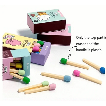K_Wonderland Erasers Cute Match-Shaped Erasers