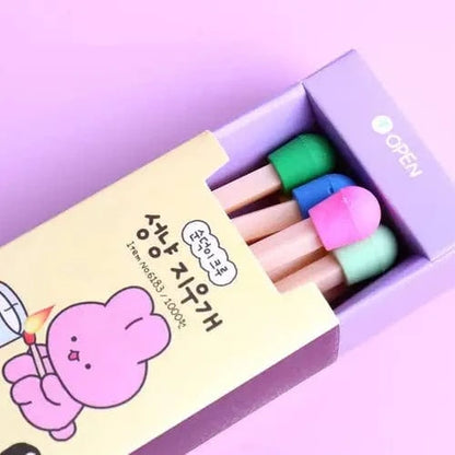 K_Wonderland Erasers Cute Match-Shaped Erasers
