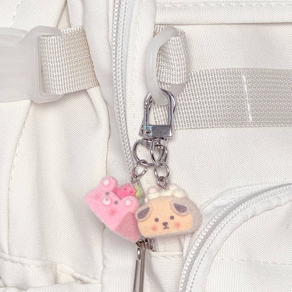 K-Wonderland Fuzzy Cake Keychain Blind Box (Random Style)