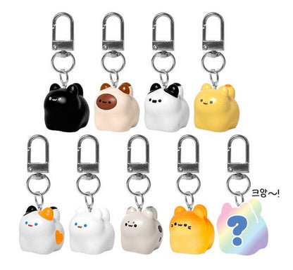 K-Wonderland Kawaii Bread Cat Keychain – Mystery Blind Box