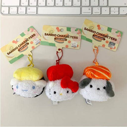 K-Wonderland Limited! Sanrio Sushi Plush Keychain (5cm) Random