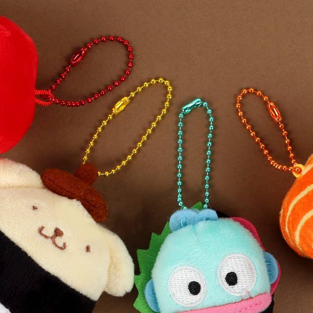 K-Wonderland Limited! Sanrio Sushi Plush Keychain (5cm) Random