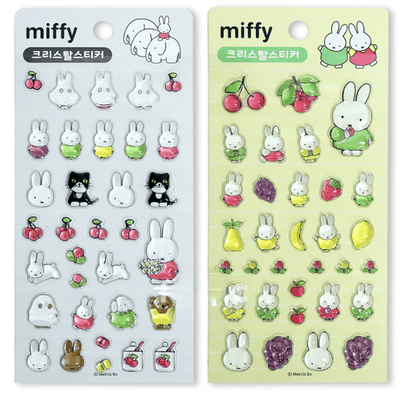 K-Wonderland Miffy 3D Crystal Epoxy Stickers – Vol.2