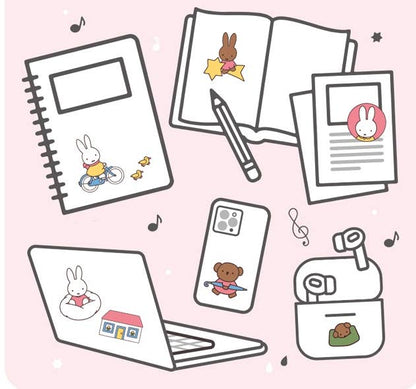 K-Wonderland Miffy 3D Crystal Sticker Vol.3 – Bonbon Epoxy Deco Stickers