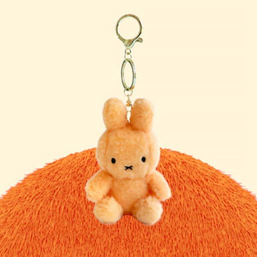K-Wonderland Miffy Creamy Plush Bag Charm, Key chain holder - 8cm