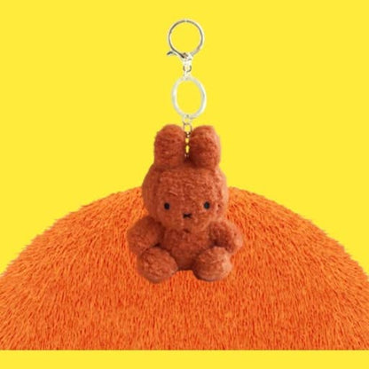 K-Wonderland Miffy Creamy Plush Bag Charm, Key chain holder - 8cm