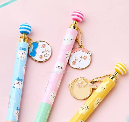 K-Wonderland NEW Chiikawa Metal Mascot Mechanical Pencil–Triangular Body