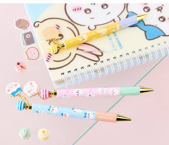 K-Wonderland NEW Chiikawa Metal Mascot Mechanical Pencil–Triangular Body