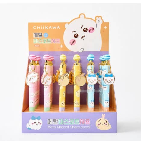 K-Wonderland NEW Chiikawa Metal Mascot Mechanical Pencil–Triangular Body