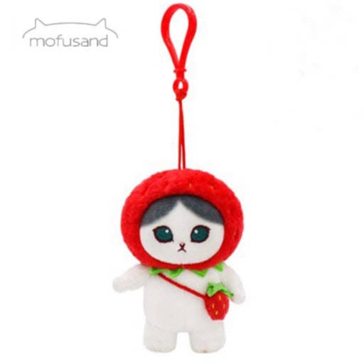 K-Wonderland NEW! MofuSand Plush Keychain  9cm– Fruit Costume Series