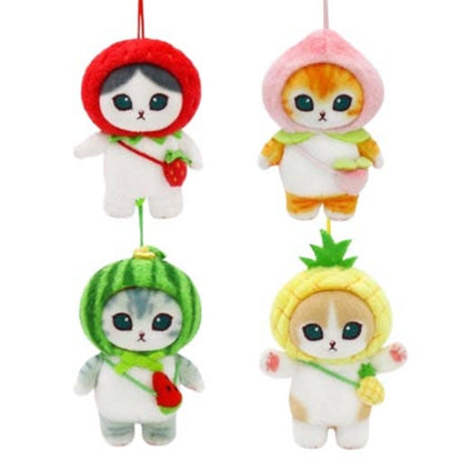 K-Wonderland NEW! MofuSand Plush Keychain  9cm– Fruit Costume Series