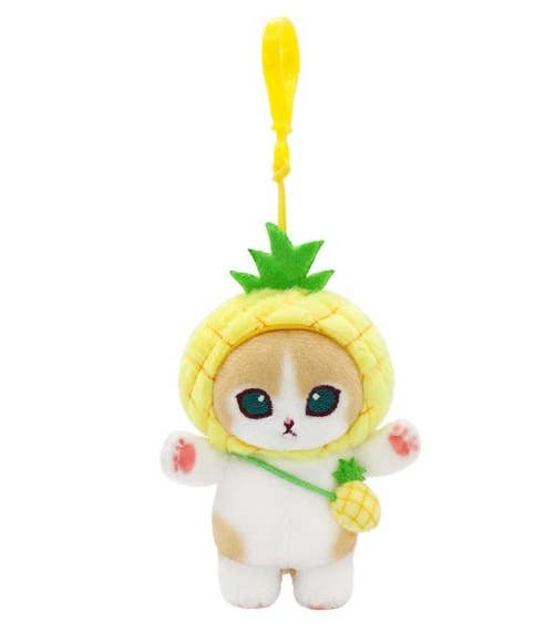 K-Wonderland NEW! MofuSand Plush Keychain  9cm– Fruit Costume Series