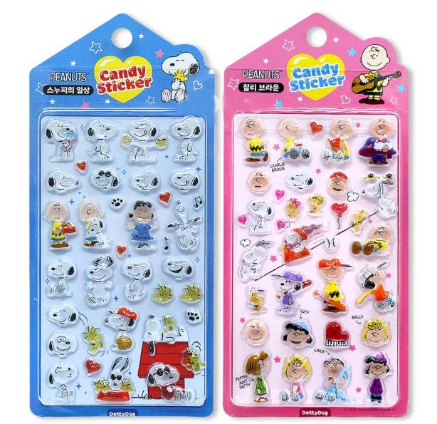 K-Wonderland PEANUTS Snoopy Candy Jelly 3D Deco Sticker
