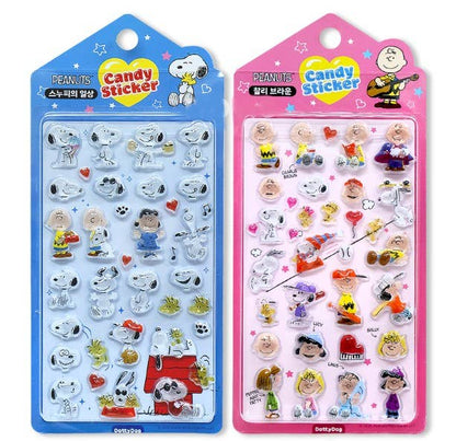 K-Wonderland PEANUTS Snoopy Candy Jelly 3D Deco Sticker