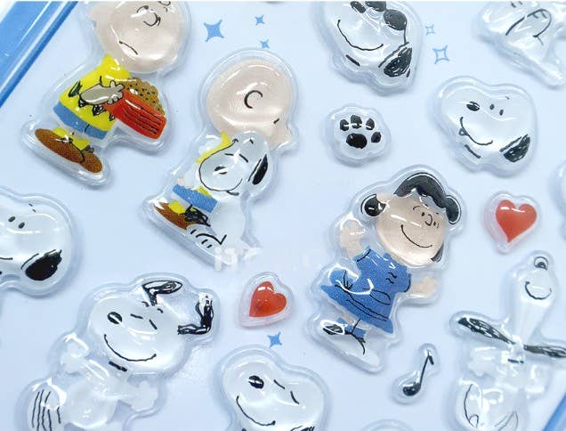 K-Wonderland PEANUTS Snoopy Candy Jelly 3D Deco Sticker