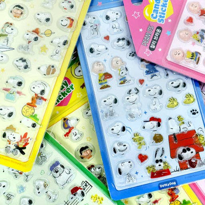 K-Wonderland PEANUTS Snoopy Candy Jelly 3D Deco Sticker