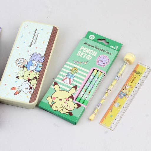 K-Wonderland Pokémon Happy Stationery Set – PokéPeace Edition