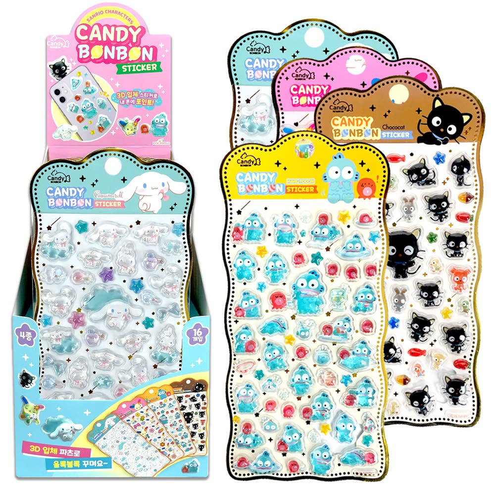 K-Wonderland Sanrio Candy Bonbon Sticker Vol.2- Limited Stock