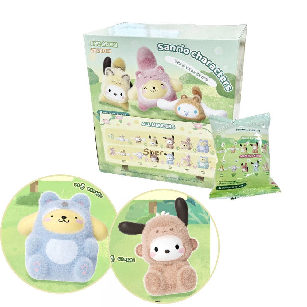 K-Wonderland Sanrio Characters Forest Friends Plush Blind Box Series