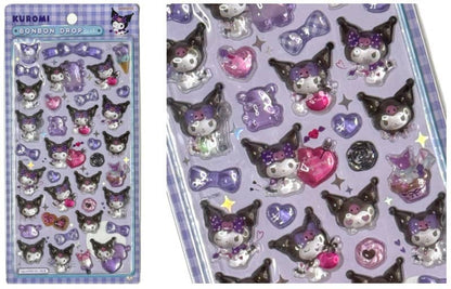 K-Wonderland Sanrio Characters Tok! Tok! 3D Water Candy BonBon Stickers