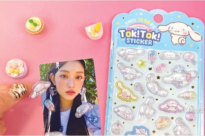 K-Wonderland Sanrio Characters Tok! Tok! 3D Water Candy BonBon Stickers