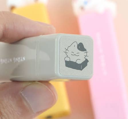 K_Wonderland Stamps Nyangnyang Mini Stamp – Cute Cat-Themed Stamps