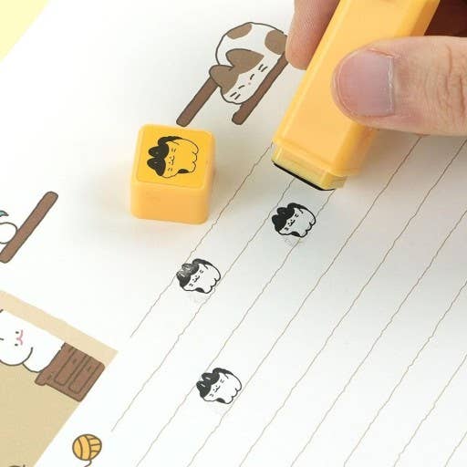 K_Wonderland Stamps Nyangnyang Mini Stamp – Cute Cat-Themed Stamps