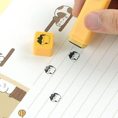 K_Wonderland Stamps Nyangnyang Mini Stamp – Cute Cat-Themed Stamps