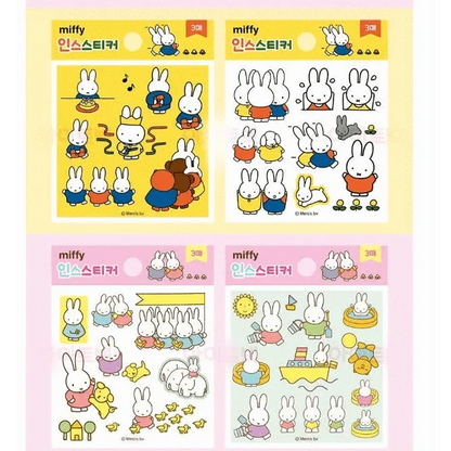 K_Wonderland Sticker Sheet Miffy Deco Stickers Variety Pack