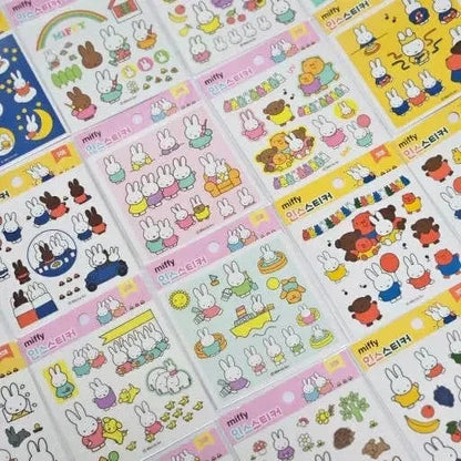 K_Wonderland Sticker Sheet Miffy Deco Stickers Variety Pack