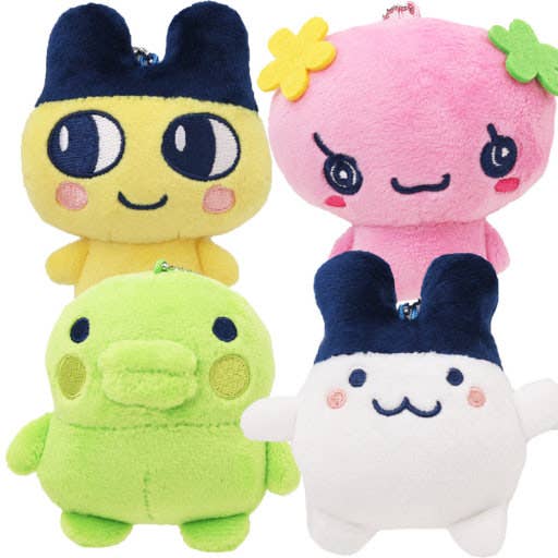 K-Wonderland Tamagotchi Plush Keychain – Bag Deco Charm