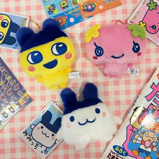 K-Wonderland Tamagotchi Plush Keychain – Bag Deco Charm