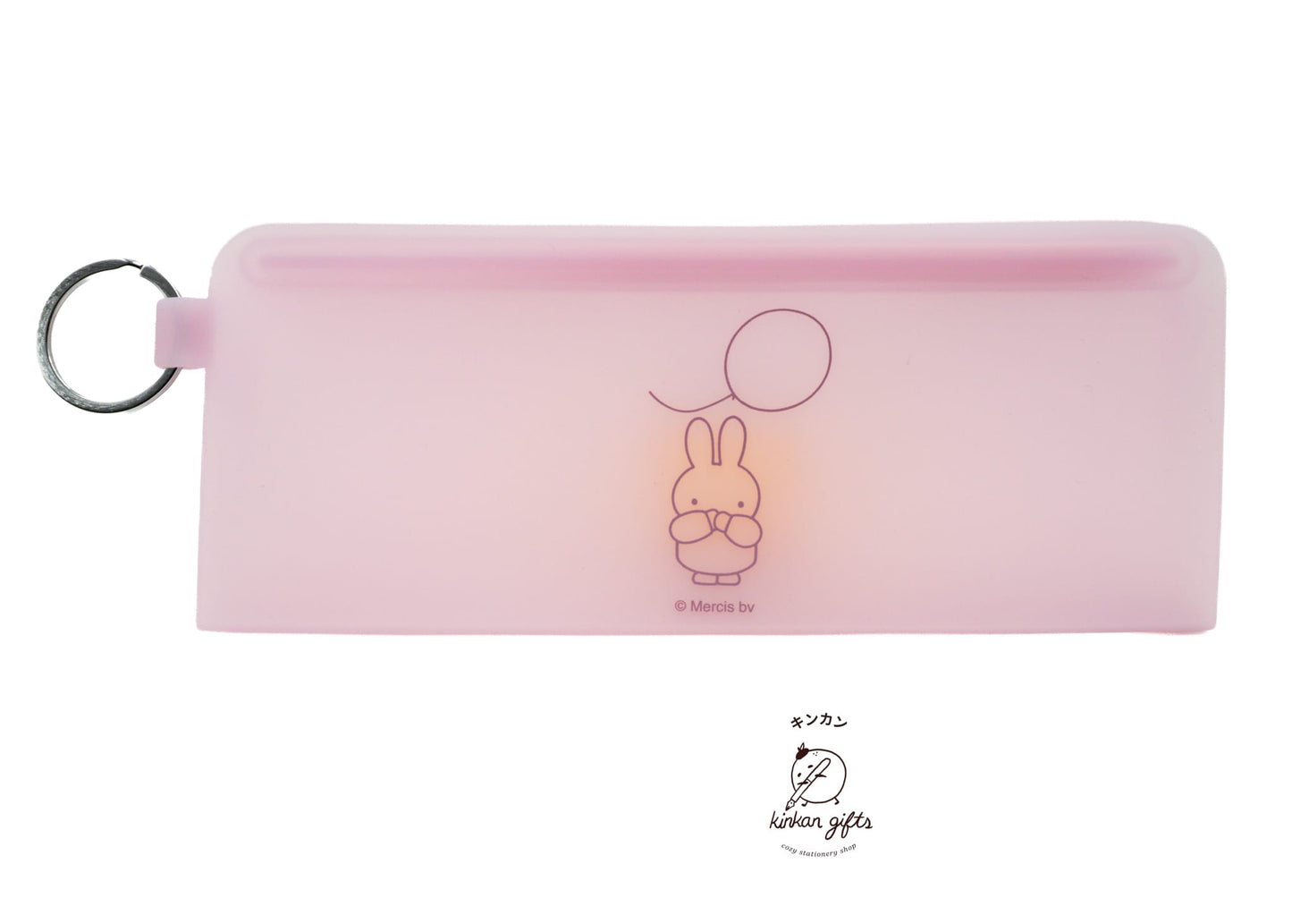 kabusikigaisiyatorai Pen & Pencil Cases Purple Miffy - Soft Silicone Pen Case
