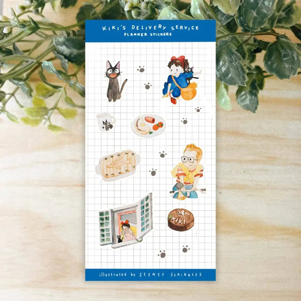 Kiki’s Delivery Service Sticker Sheet