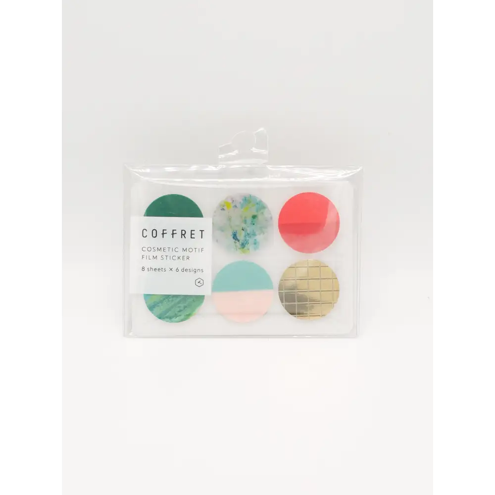 King Jim Cofferet - Cosmetic Inspired Film Stickers - Circle / Forest Green