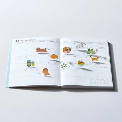 KING JIM Pens POP-UP Stickers - 3D Decorative Stickers: Gourmet