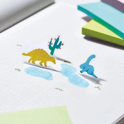 KING JIM Pens POP-UP Stickers - 3D Decorative Stickers: Gourmet