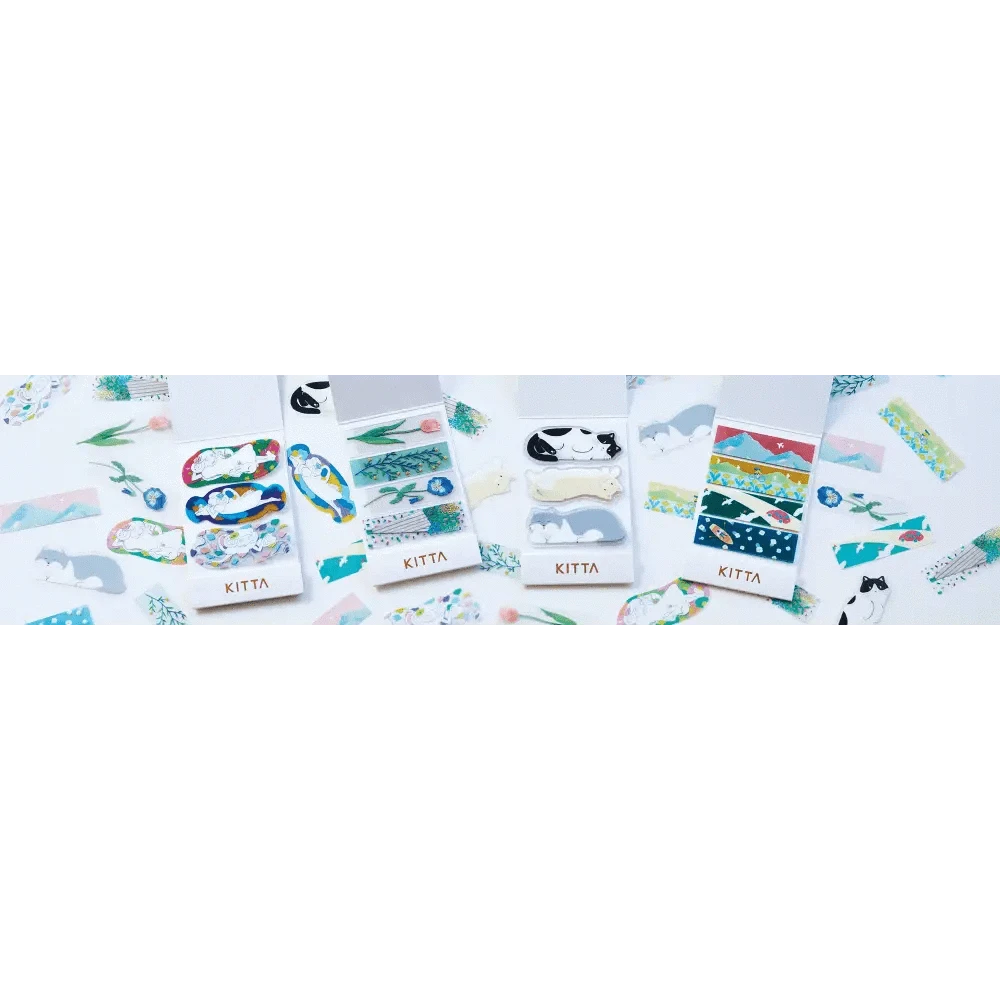 KING JIM Washi Tape KITTA WASHI Tape Special: Animal