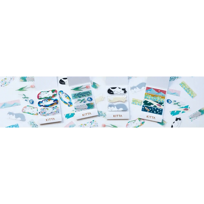 KING JIM Washi Tape KITTA WASHI Tape Special: Garden