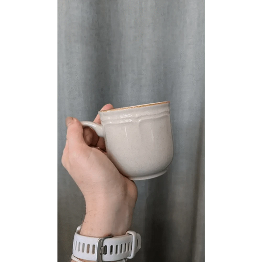 Kinkan Gifts Cups & Mugs Vintage Japanese Stoneware brown mug set (4 mugs)