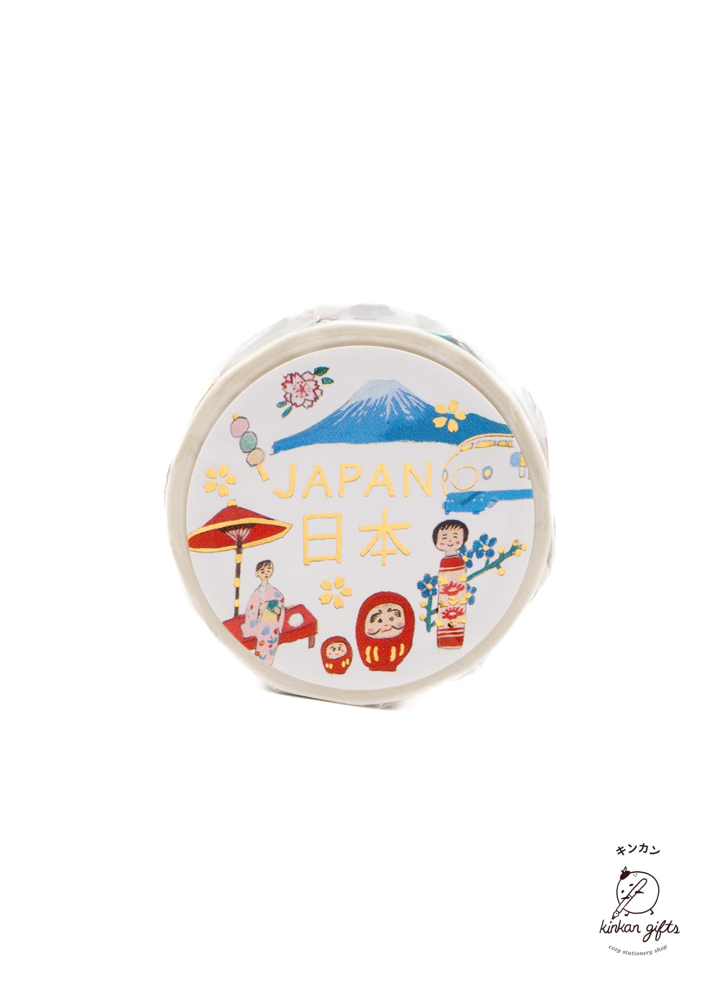 Kinkan Gifts HYOGENSHA - Okino Ai - Foil-stamped Masking Tape