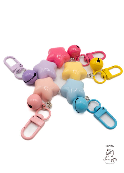 Kinkan Gifts Star Bell Keychain