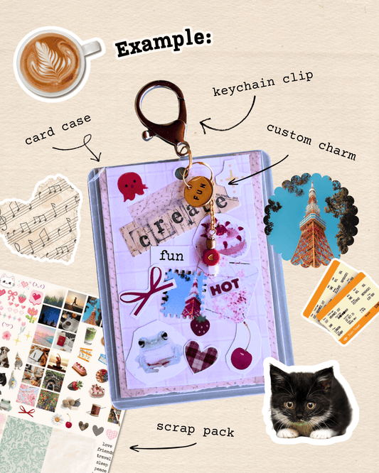Kinkan Gifts Ticket Micro Vision Board Keychain Workshop - Jan 4
